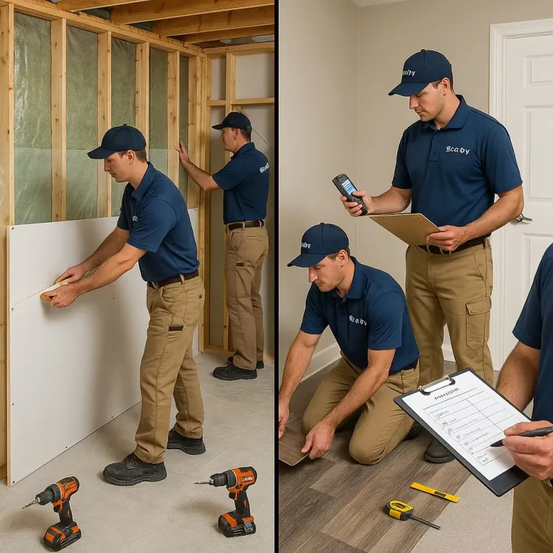 Repairs and Reconstruction process in Deer Park, TX